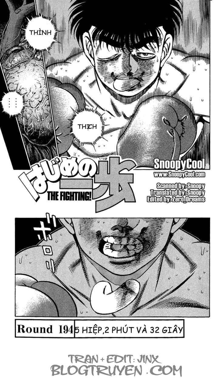 Hajime No Ippo Chapter 194 - Trang 2