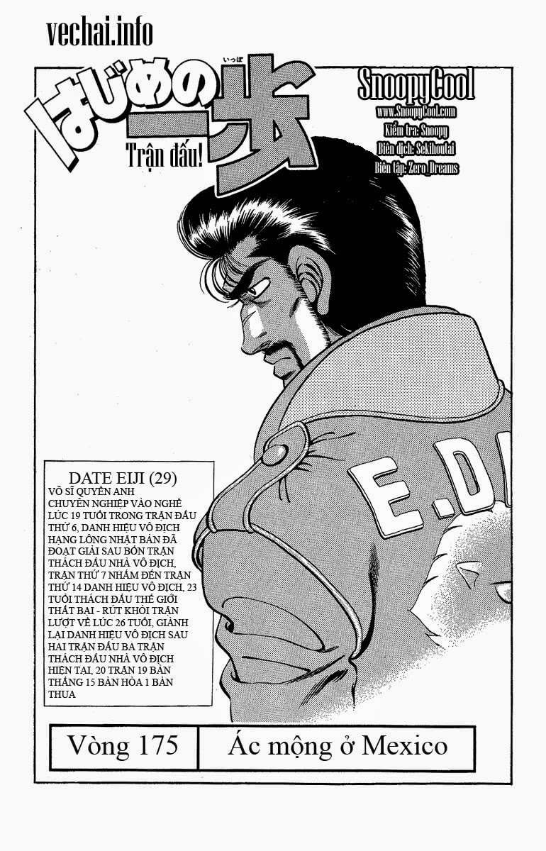 Hajime No Ippo Chapter 175 - Trang 2