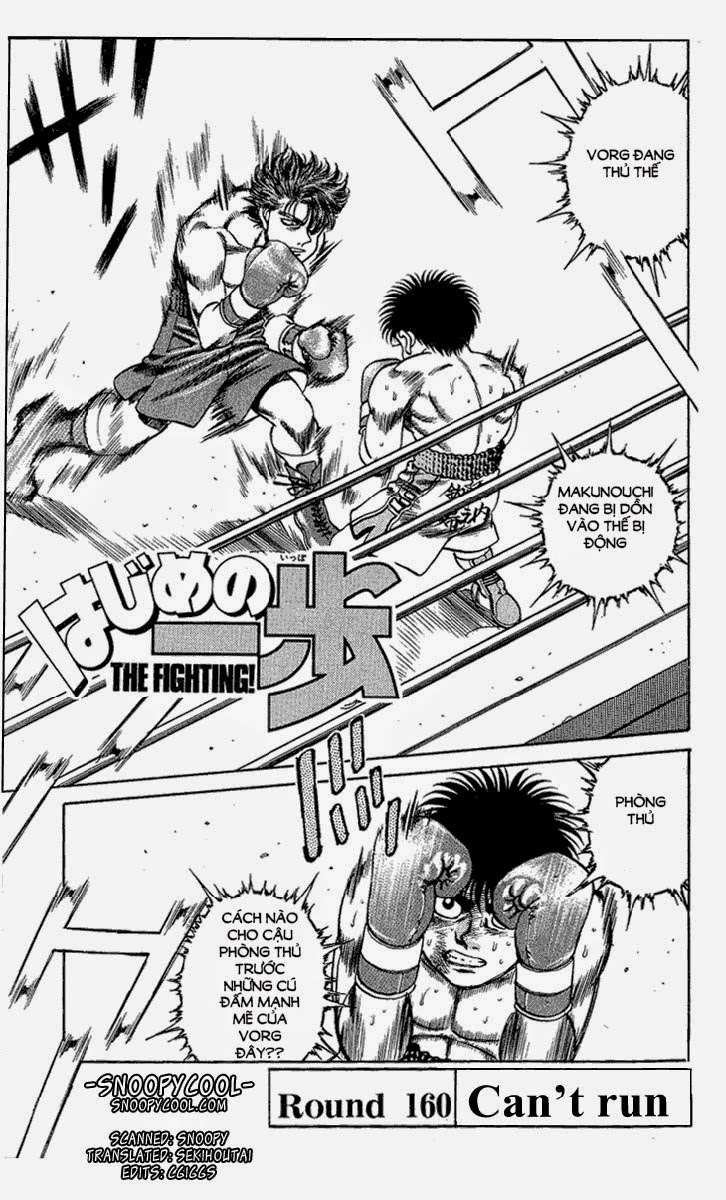 Hajime No Ippo Chapter 160 - Trang 2