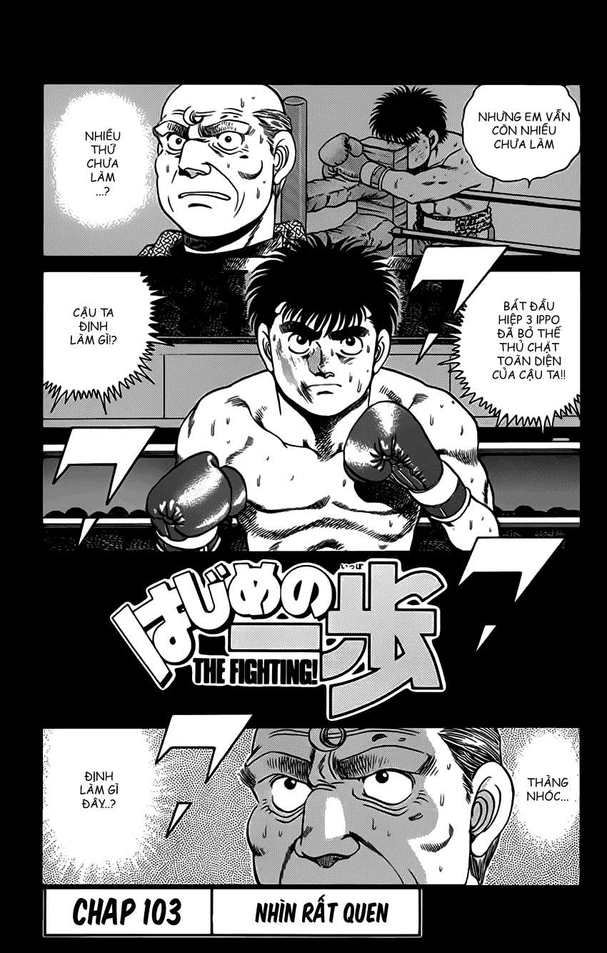 Hajime No Ippo Chapter 103 - Trang 2