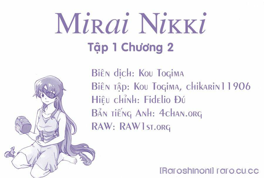 Nhật Kí Tương Lai Ngoại Truyện: Mosaic Chapter 2 - Trang 2