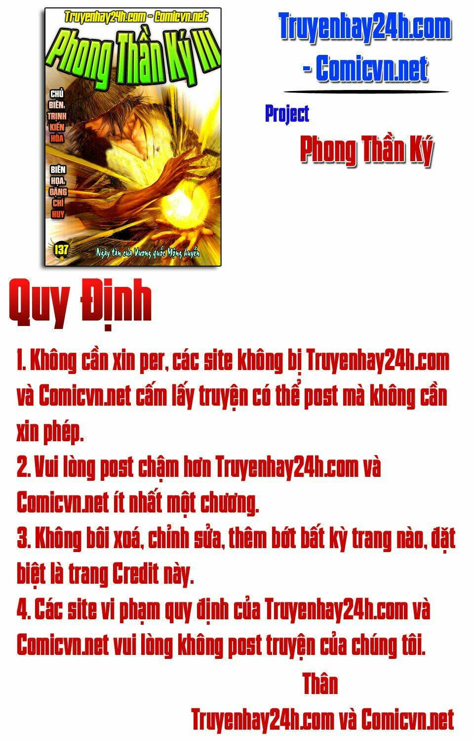 Phong Thần Ký Chapter 137 - Trang 2