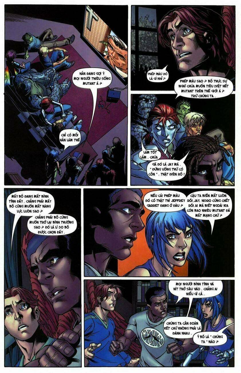 New X-Men V2 – Academy X Chapter 21 - Trang 2