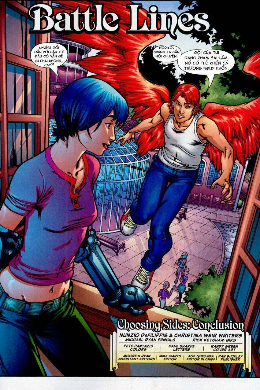 New X-Men V2 – Academy X Chapter 6 - Trang 2