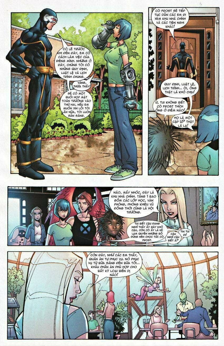 New X-Men V2 – Academy X Chapter 1 - Trang 2