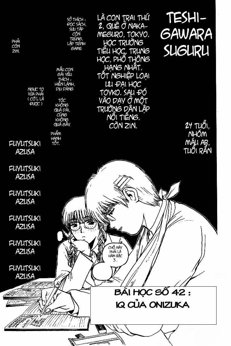 Gto – Great Teacher Onizuka Chapter 43 - Trang 2