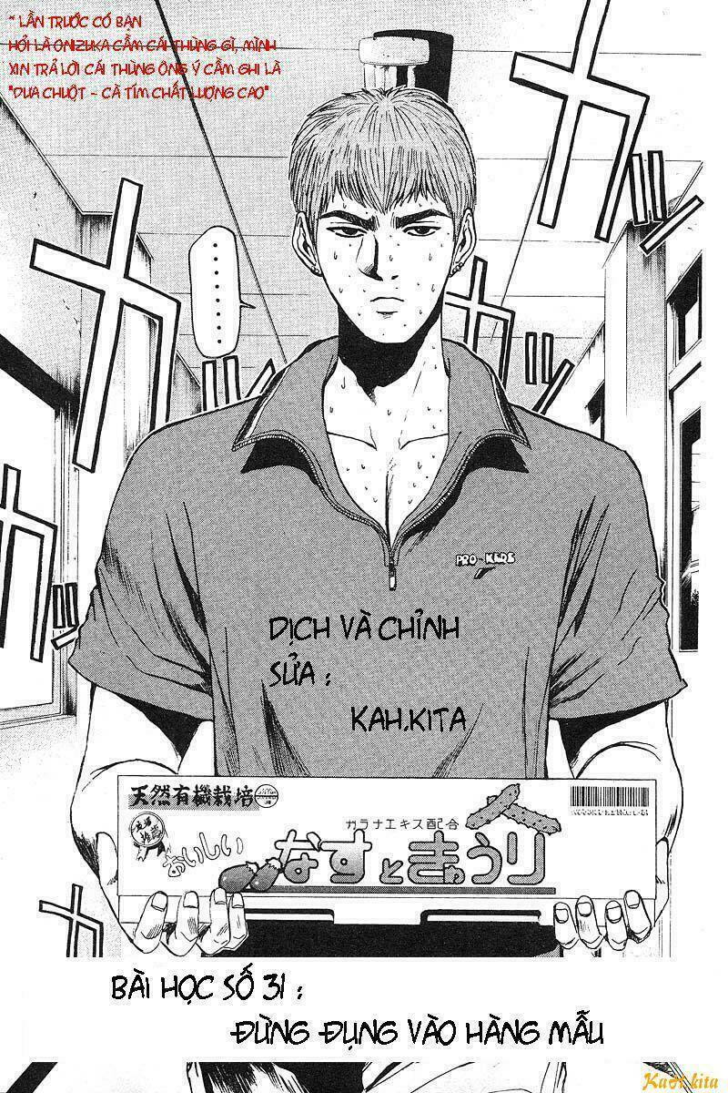 Gto – Great Teacher Onizuka Chapter 31 - Trang 2