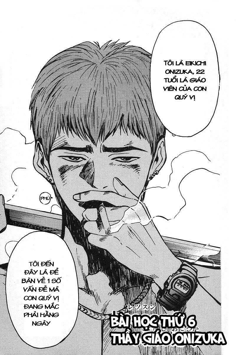 Gto – Great Teacher Onizuka Chapter 6 - Trang 2