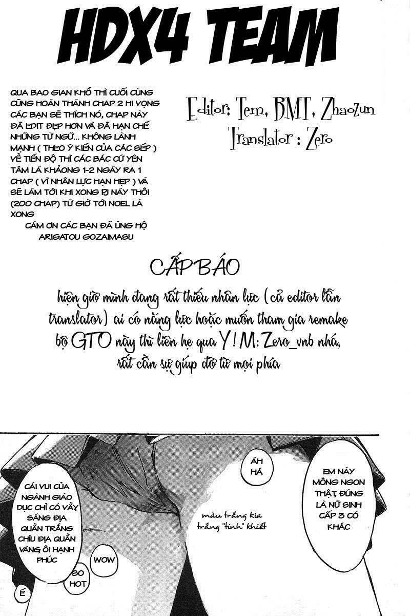 Gto – Great Teacher Onizuka Chapter 2 - Trang 2