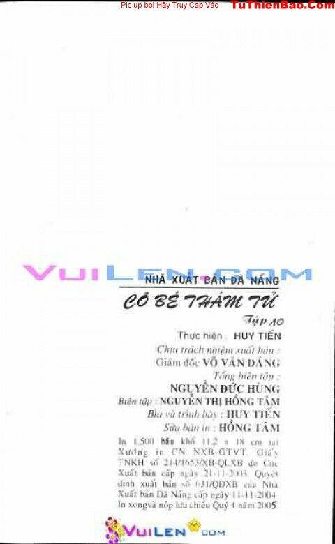 Cô Bé Thám Tử Chapter 10 - Trang 2