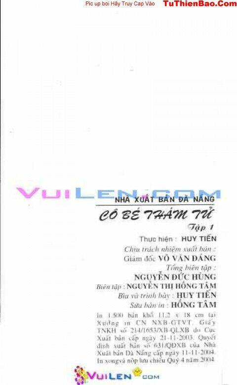 Cô Bé Thám Tử Chapter 1 - Trang 2