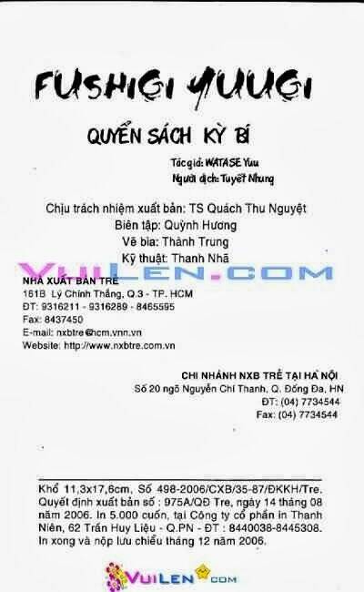 Quyển Sách Kỳ Bí Chapter 17 - Trang 2