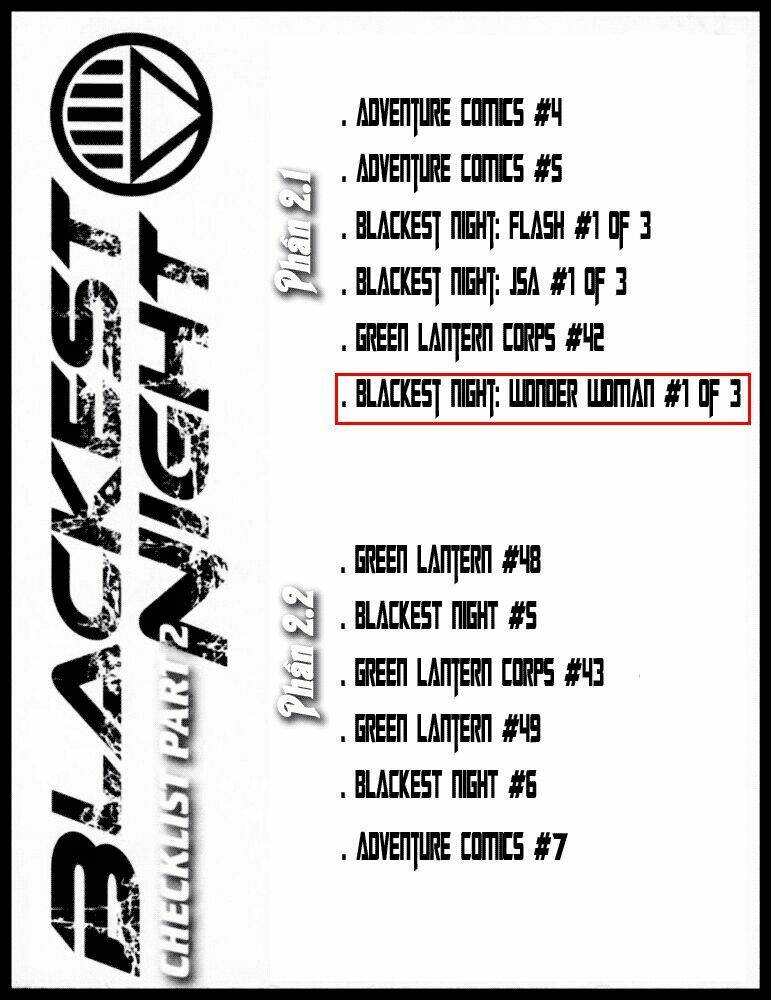 Blackest Night Chapter 31 - Trang 2