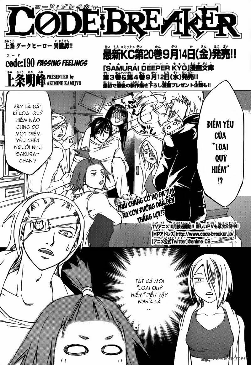 Code Breaker Chapter 190 - Trang 2