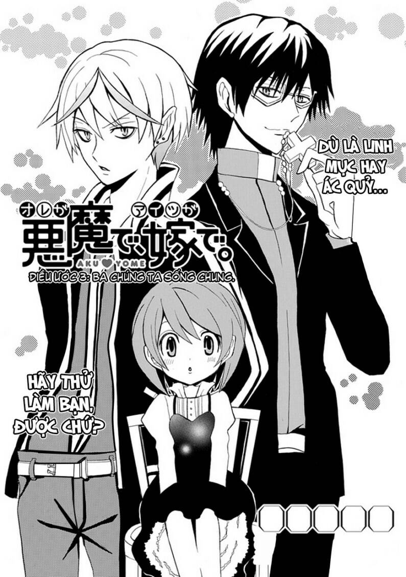 Ore Ga Akuma De, Aitsu Ga Yome De Chapter 3 - Trang 2