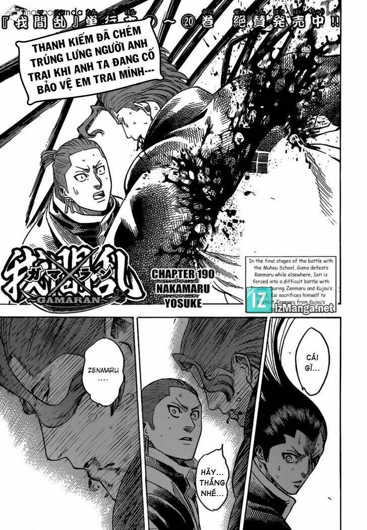 Gamaran Chapter 183 - Trang 2