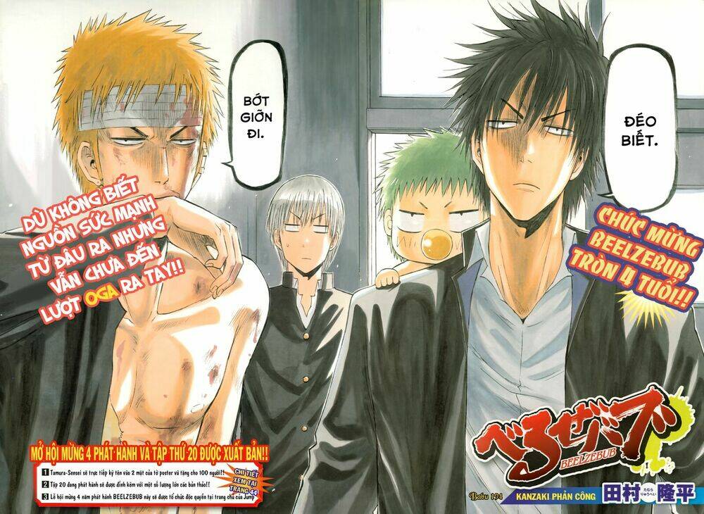 Beelzebub – Vua Quỷ Chapter 194 - Trang 2