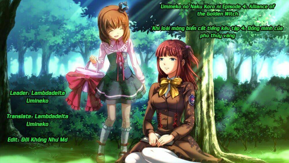 Umineko No Naku Koro Ni Episode 1: Legend Of The Golden Witch Chapter 27 - Trang 2