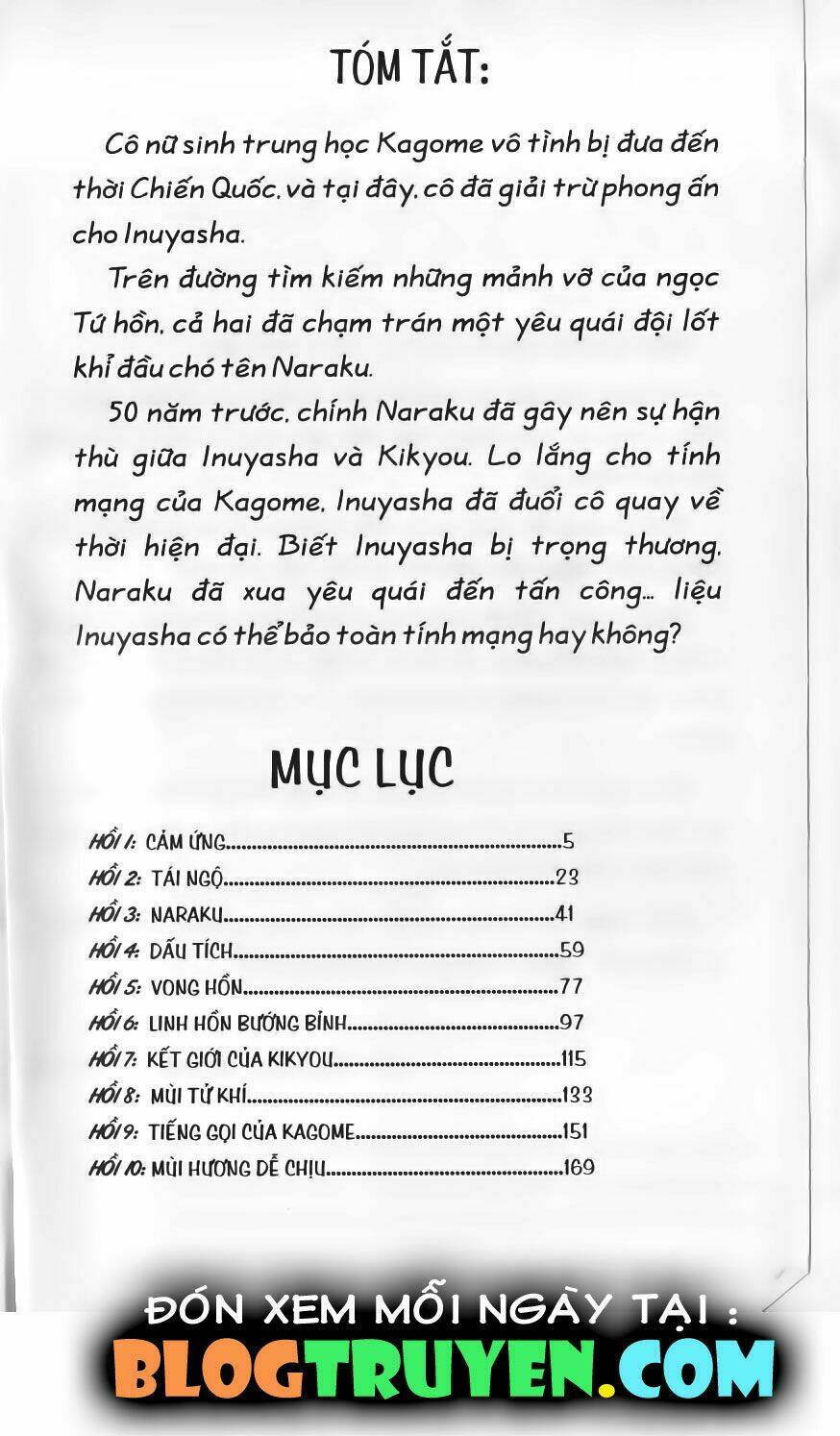 Khuyển Dạ Xoa Bản Đẹp Chapter 8.1 - Trang 2