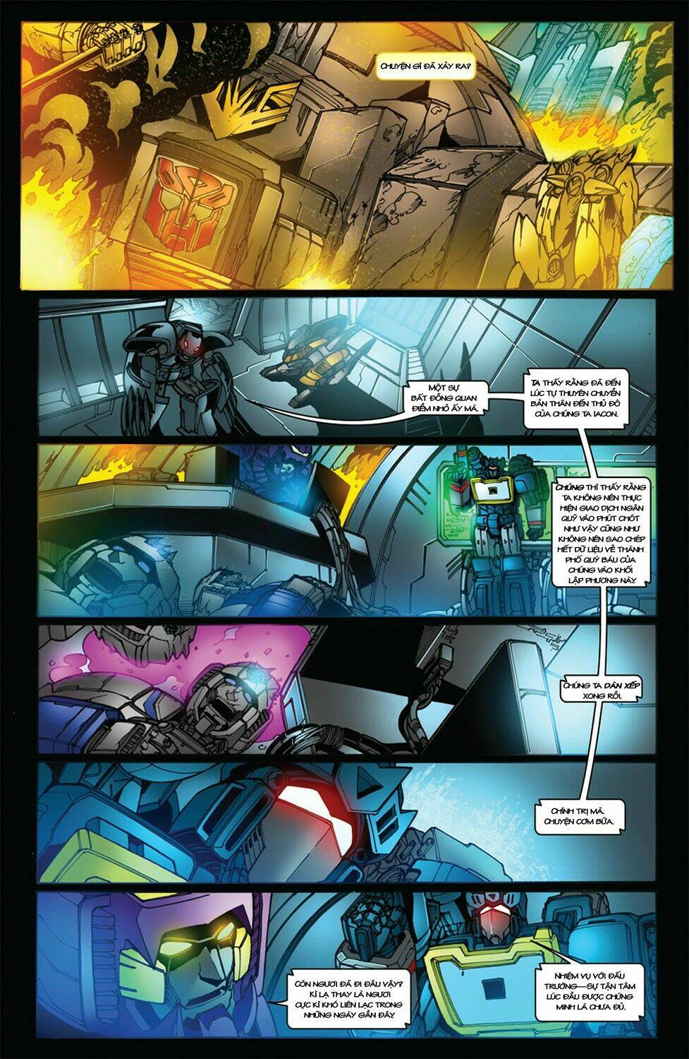 The Transformers: Megatron Origin Chapter 4 - Trang 2