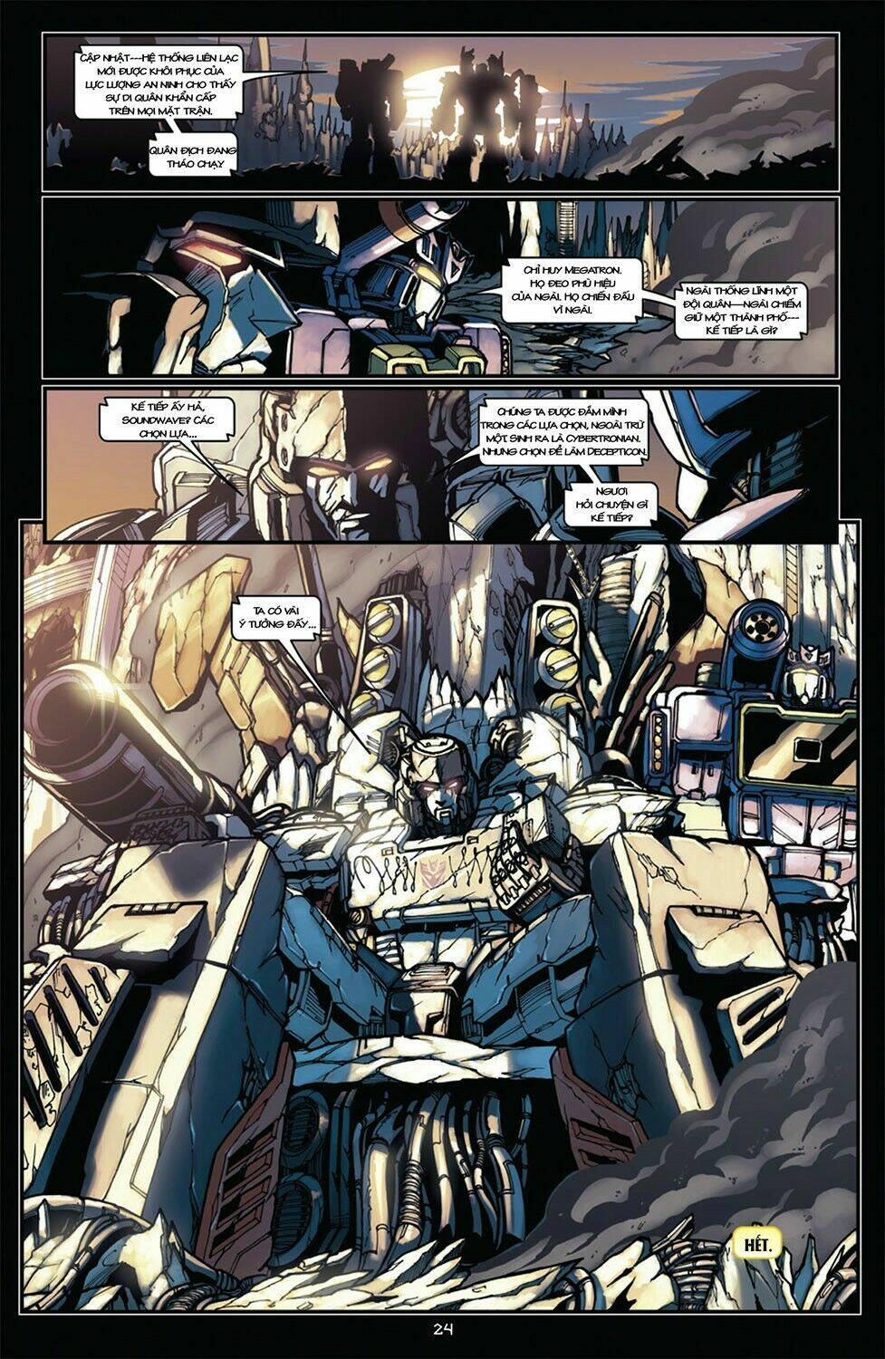 The Transformers: Megatron Origin Chapter 4 - Trang 2