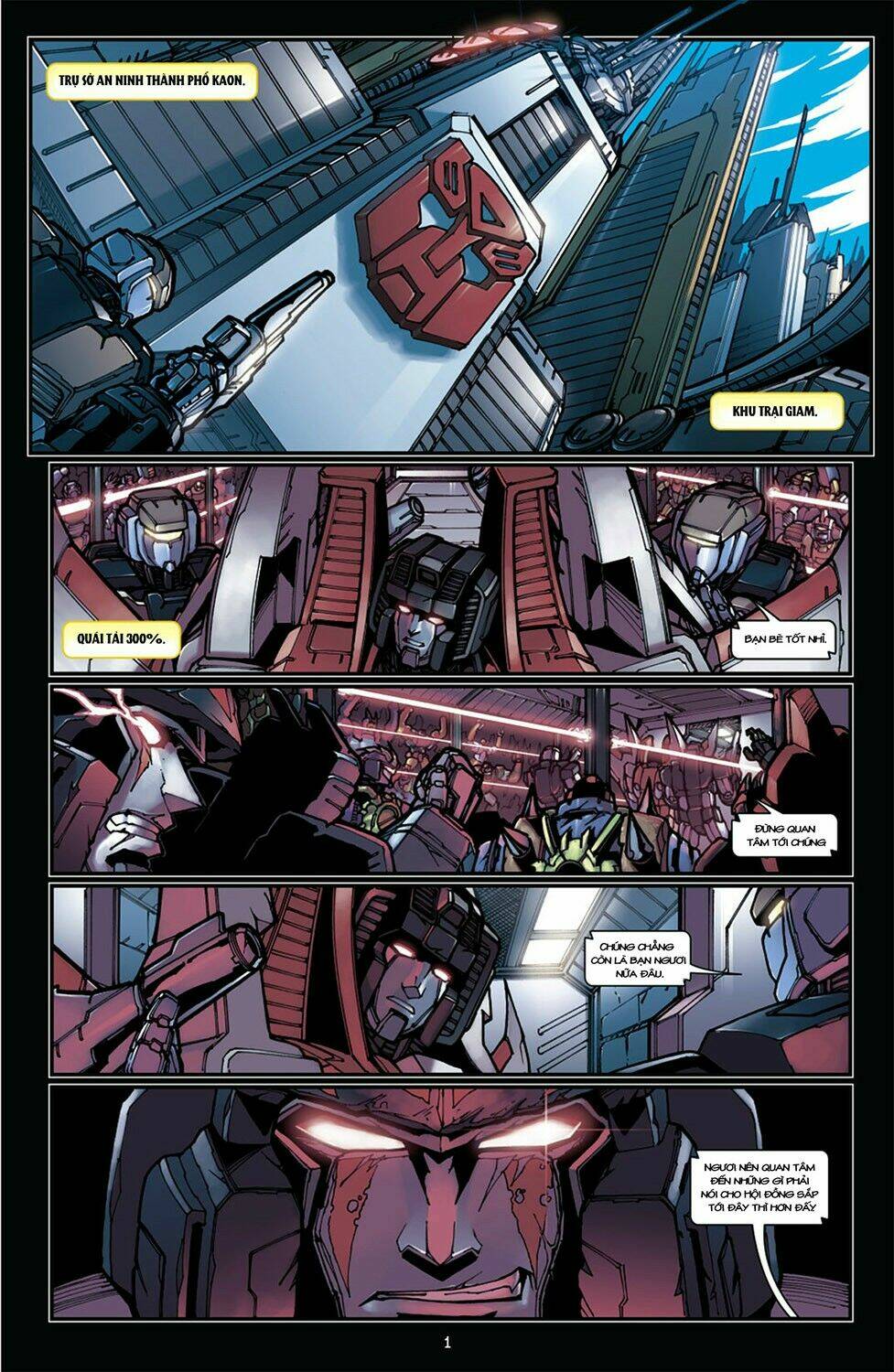 The Transformers: Megatron Origin Chapter 4 - Trang 2