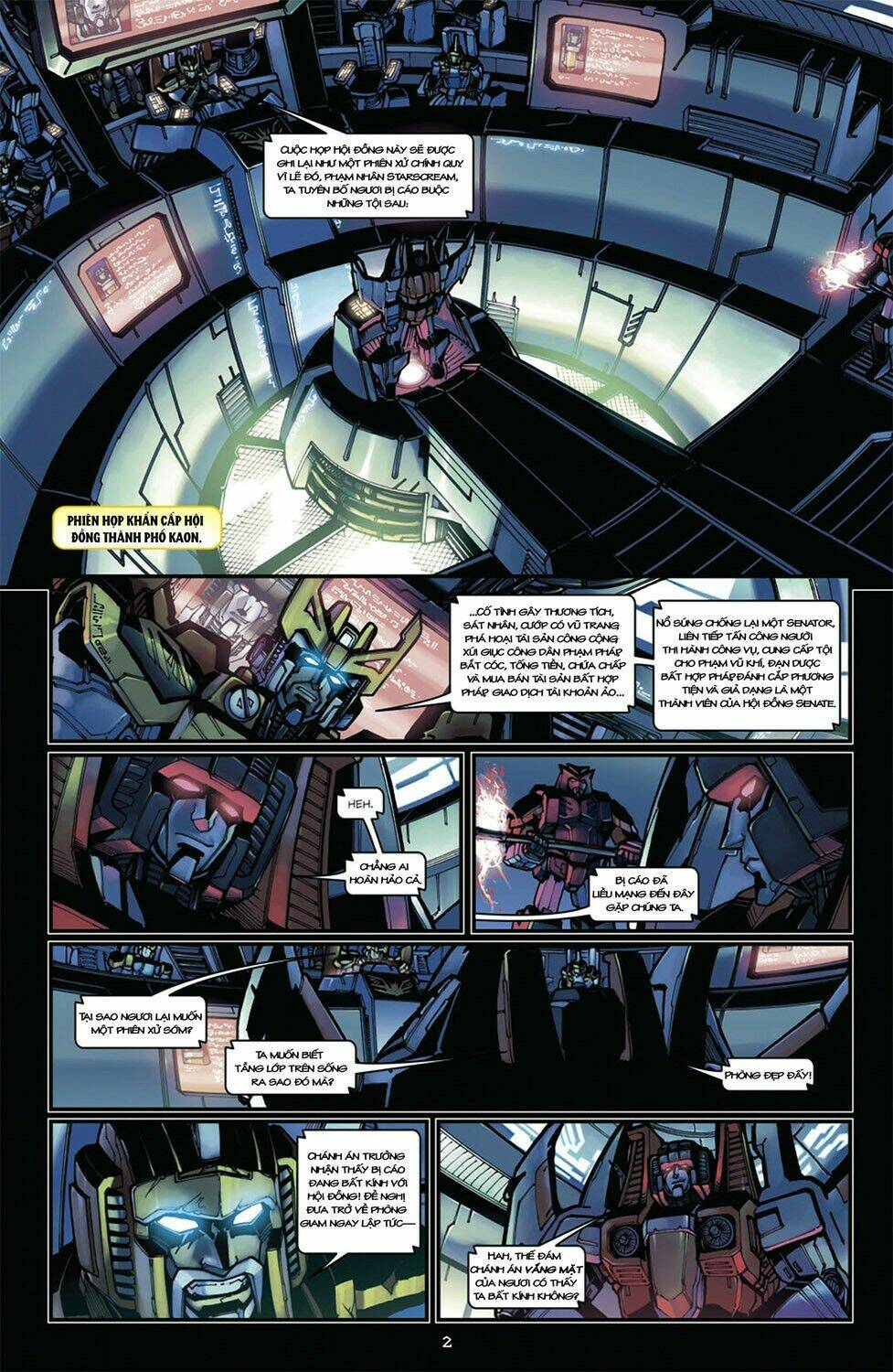 The Transformers: Megatron Origin Chapter 4 - Trang 2