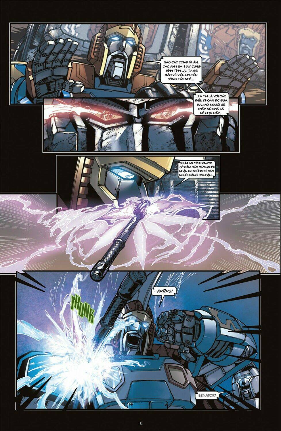 The Transformers: Megatron Origin Chapter 1 - Trang 2