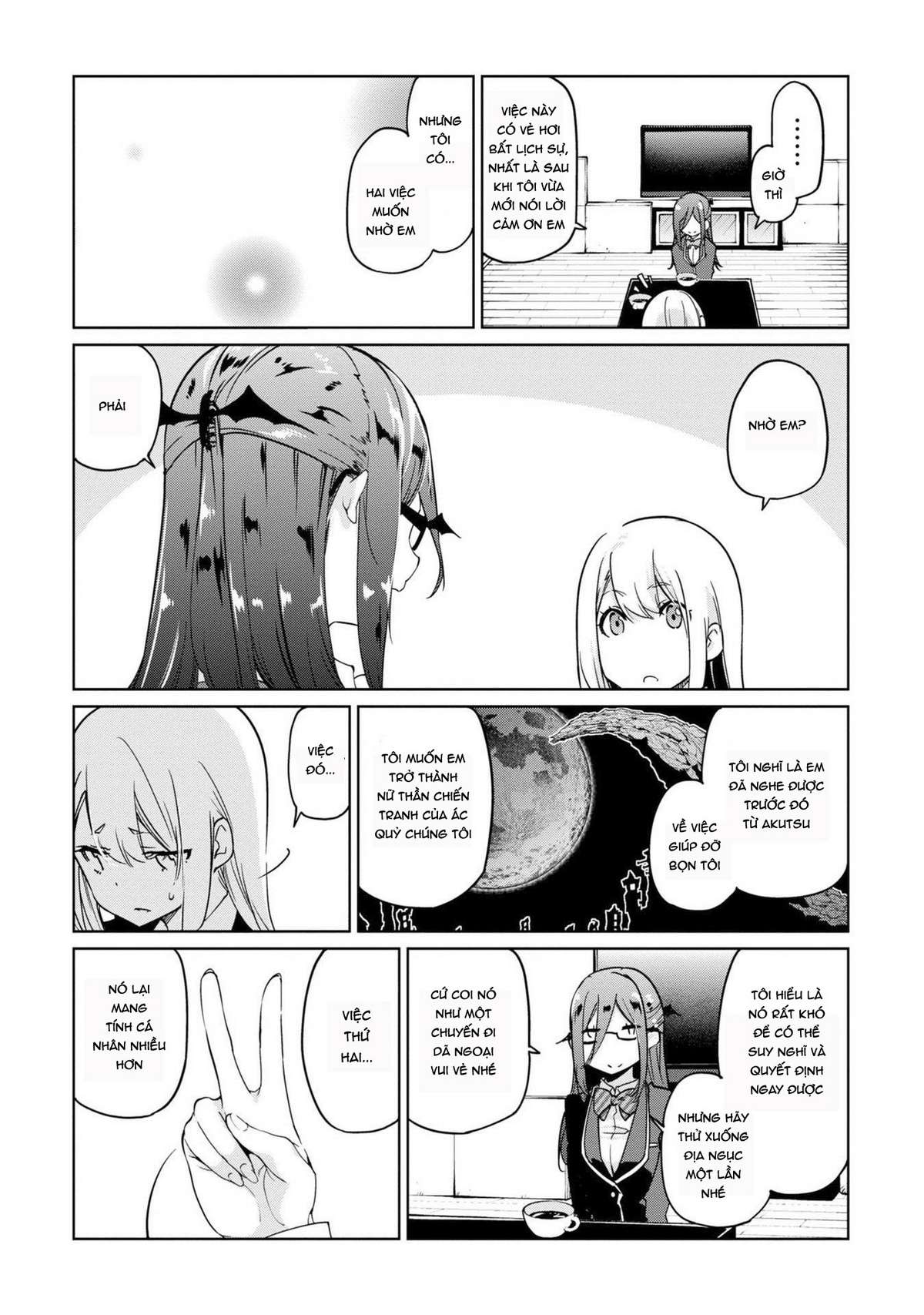 Oroka Na Tenshi Wa Akuma To Odoru Chapter 34 - Trang 2