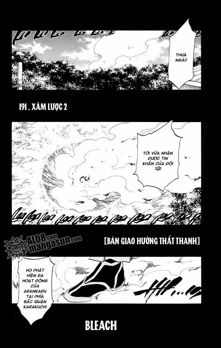 Thần Chết Ichigo Chapter 191 - Trang 2