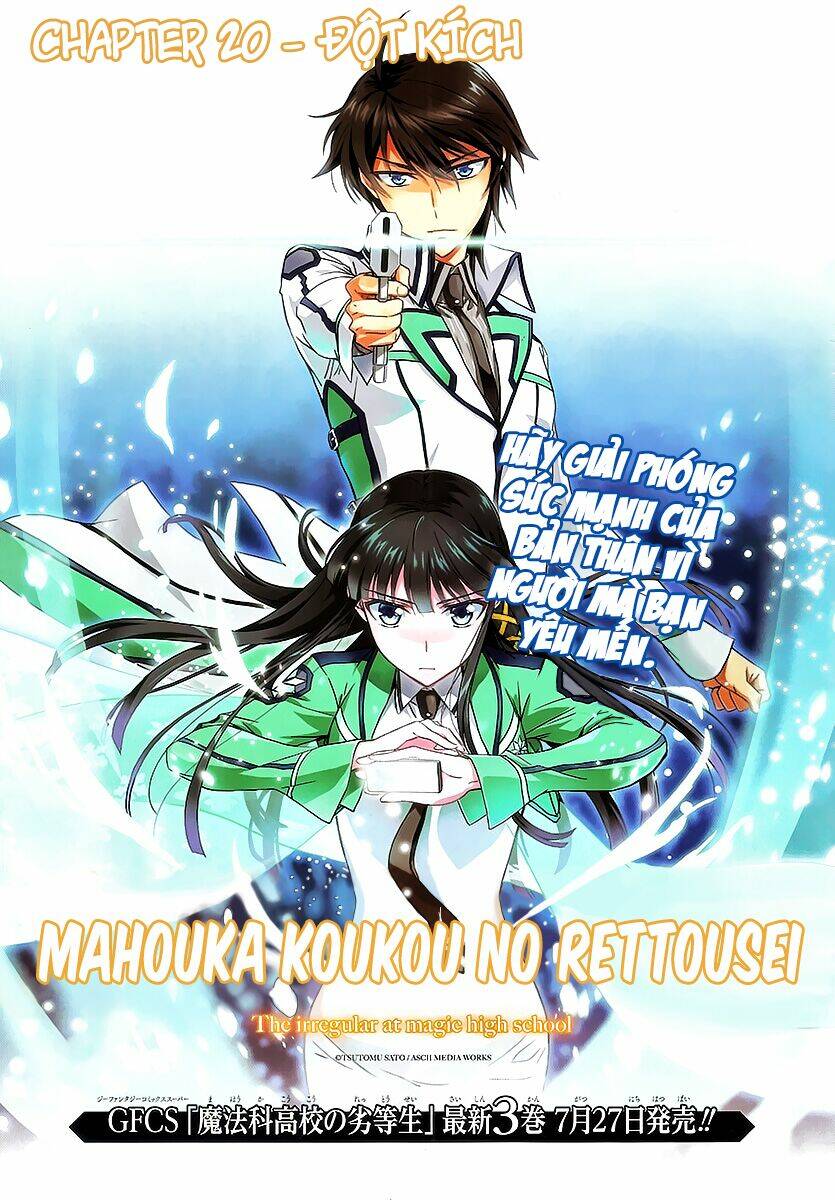 Mahouka Koukou No Rettousei Chapter 20 - Trang 2