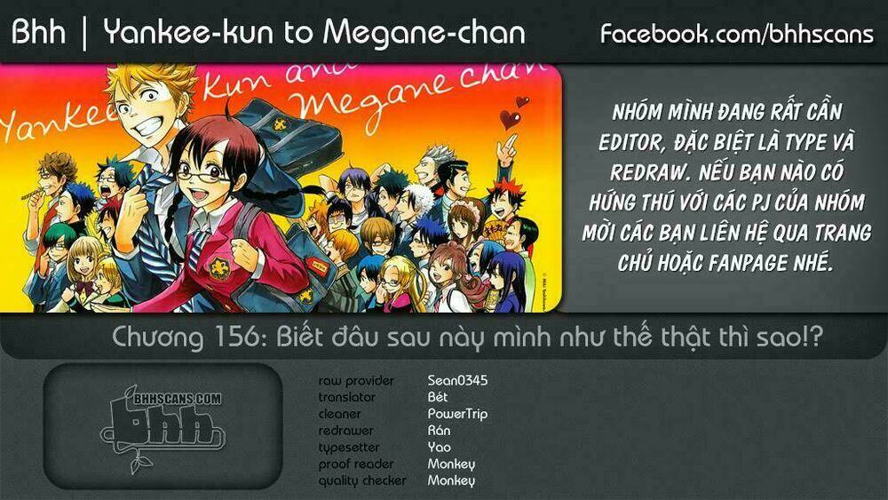 Yankee-Kun To Megane-Chan – Nhóc Quậy Và Nhỏ 4 Mắt Chapter 156 - Trang 2