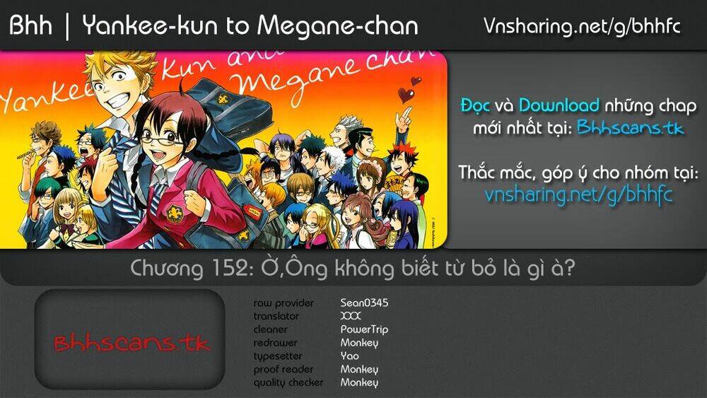 Yankee-Kun To Megane-Chan – Nhóc Quậy Và Nhỏ 4 Mắt Chapter 152 - Trang 2