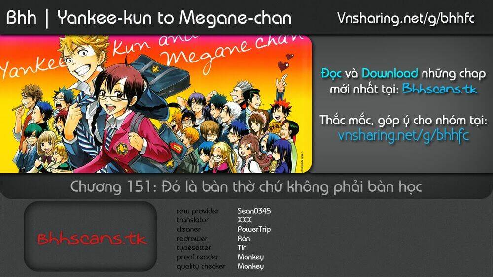 Yankee-Kun To Megane-Chan – Nhóc Quậy Và Nhỏ 4 Mắt Chapter 151 - Trang 2