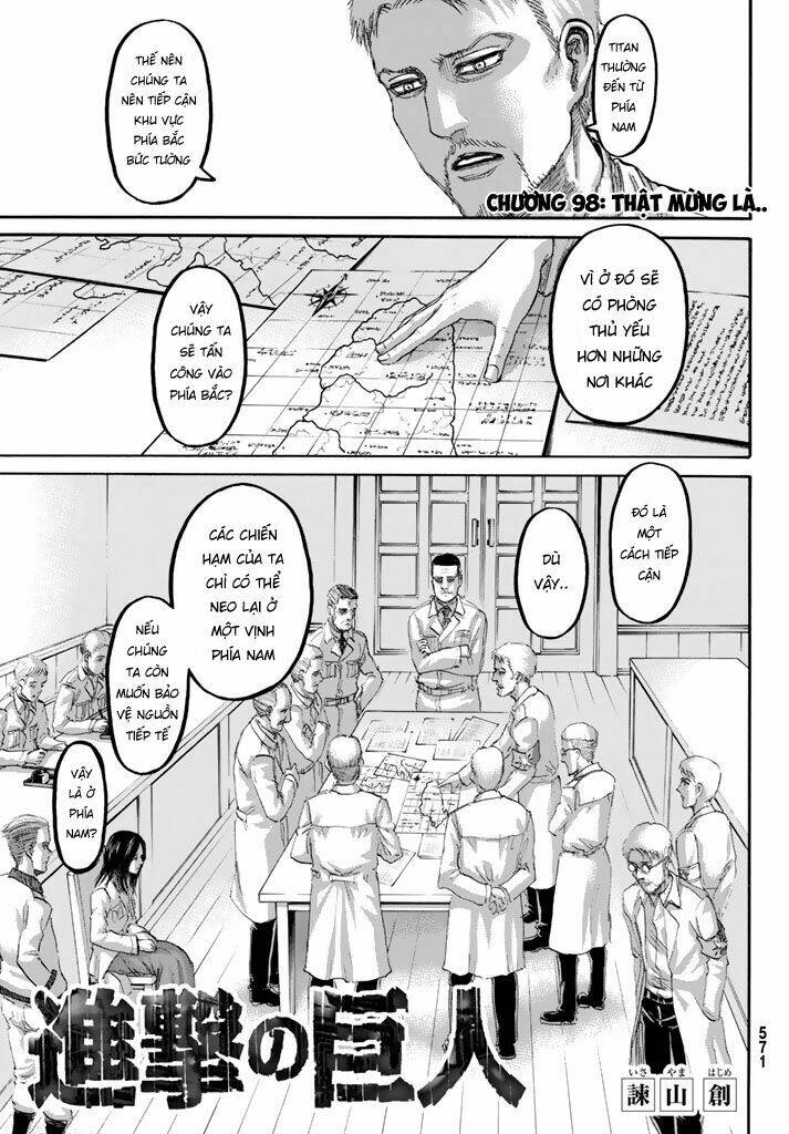 Đại Chiến Người Khổng Lồ Chapter 98 - Trang 2