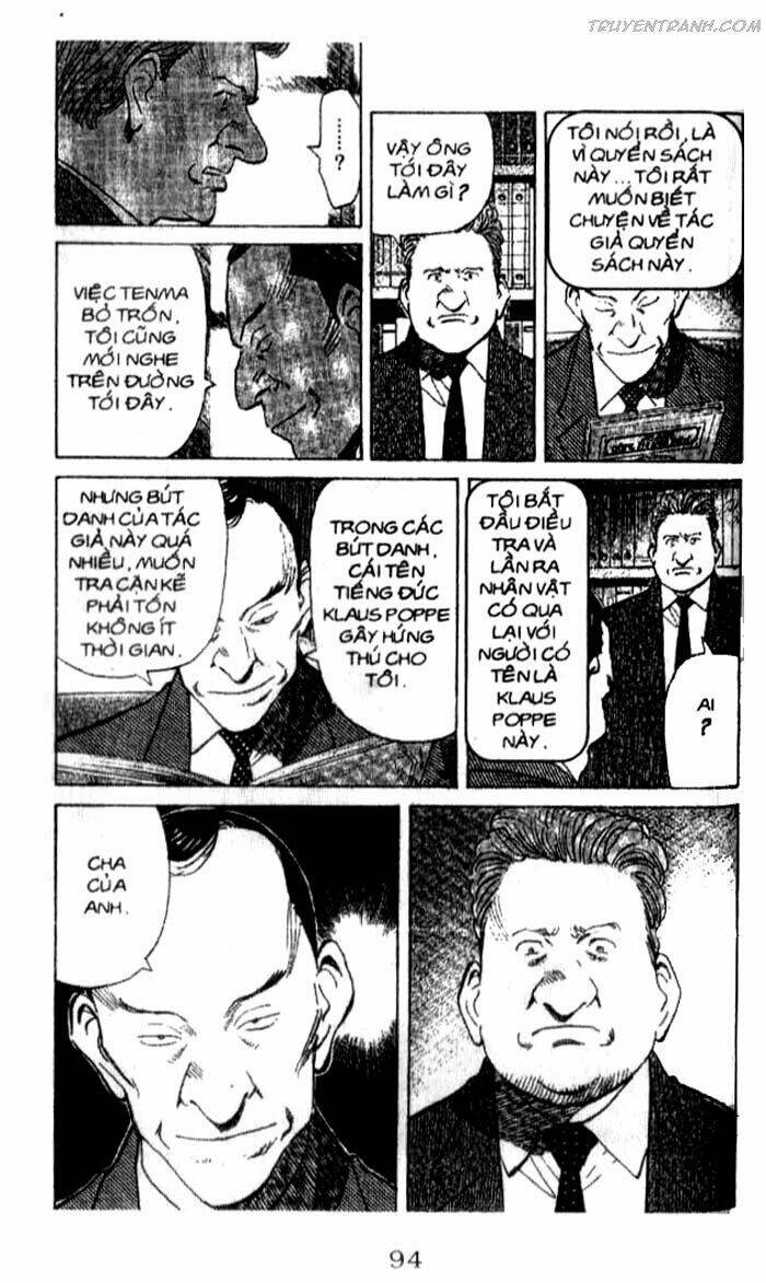 Monster – Naoki Urasawa Chapter 113 - Trang 2