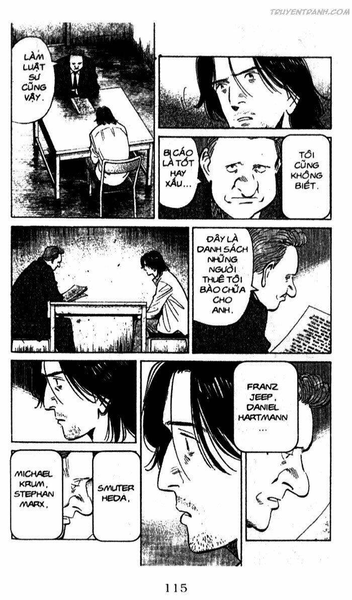 Monster – Naoki Urasawa Chapter 107 - Trang 2