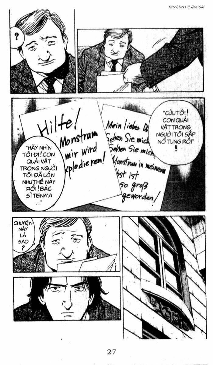 Monster – Naoki Urasawa Chapter 33 - Trang 2