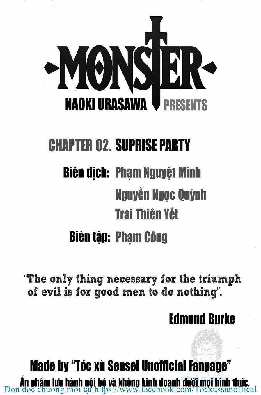 Monster – Naoki Urasawa Chapter 11 - Trang 2