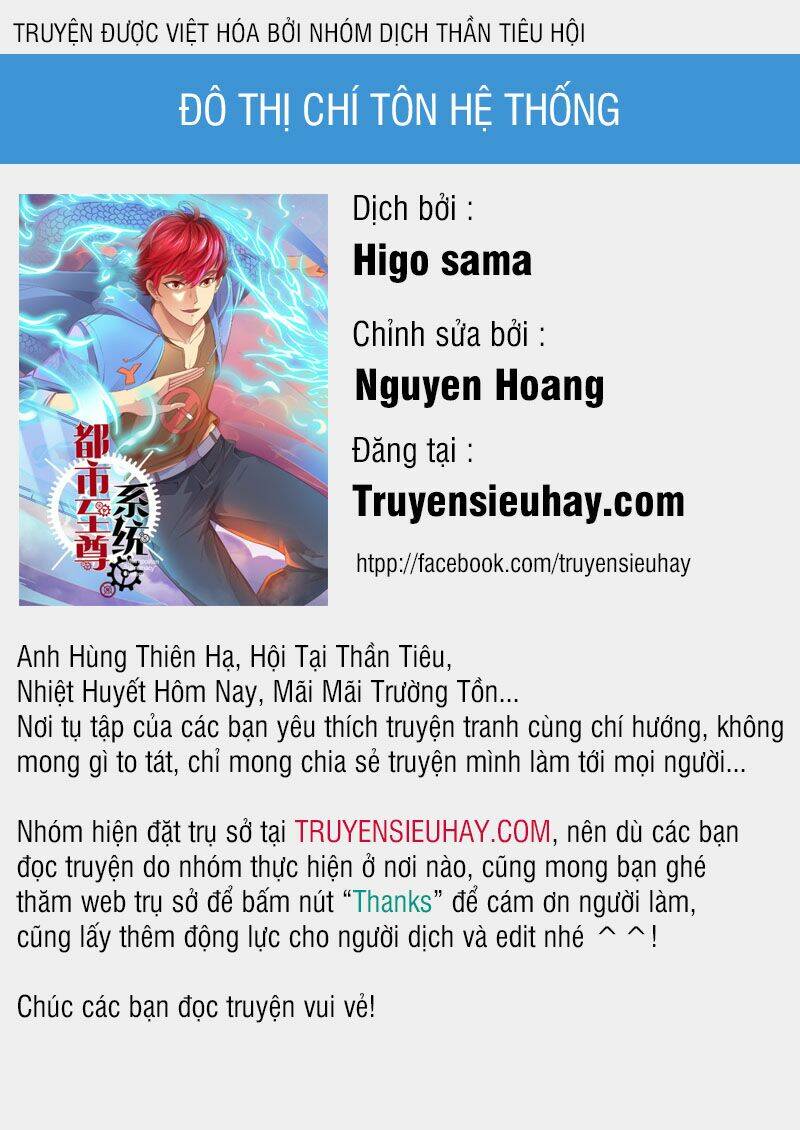 Đô Thị Chí Tôn Hệ Thống Chapter 1 - Trang 2