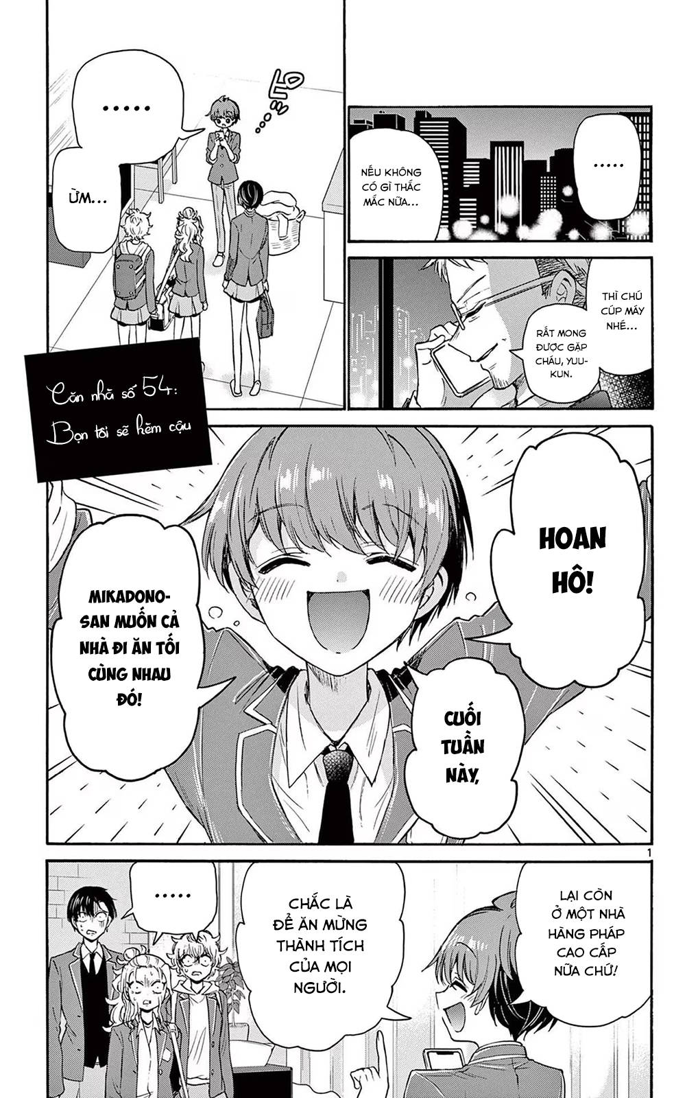 Mikadono Sanshimai Wa Angai, Choroi Chapter 54 - Trang 2