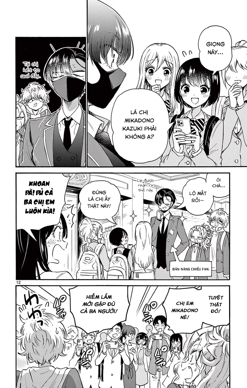 Mikadono Sanshimai Wa Angai, Choroi Chapter 53 - Trang 2