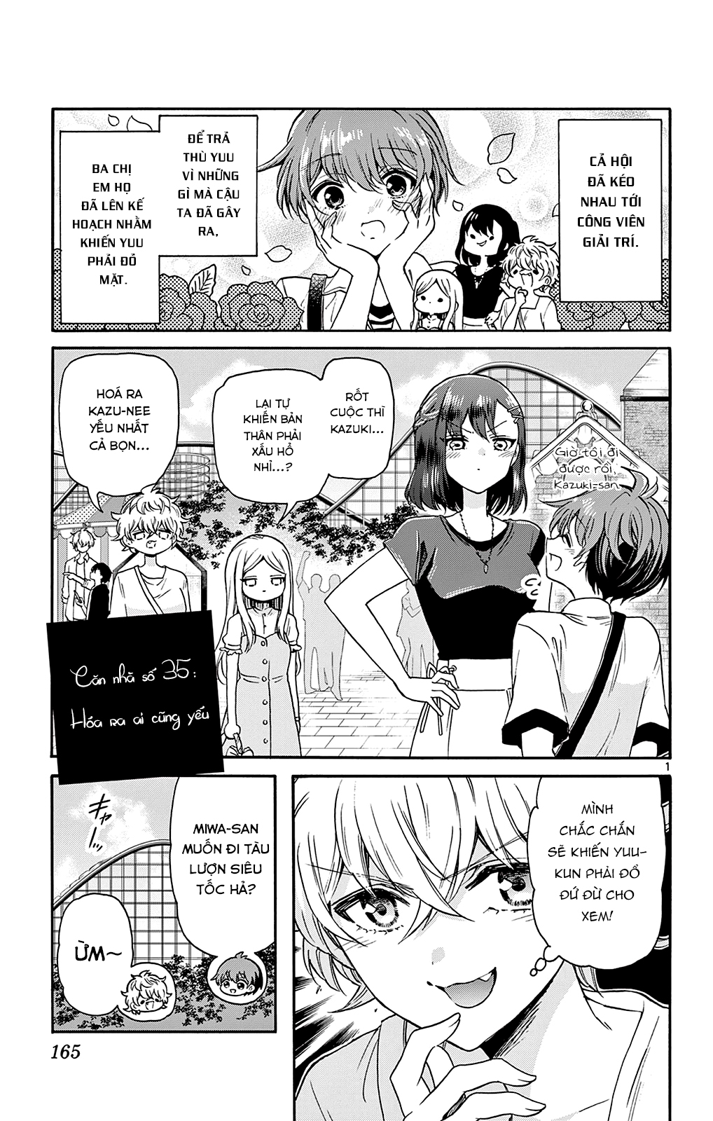 Mikadono Sanshimai Wa Angai, Choroi Chapter 35 - Trang 2