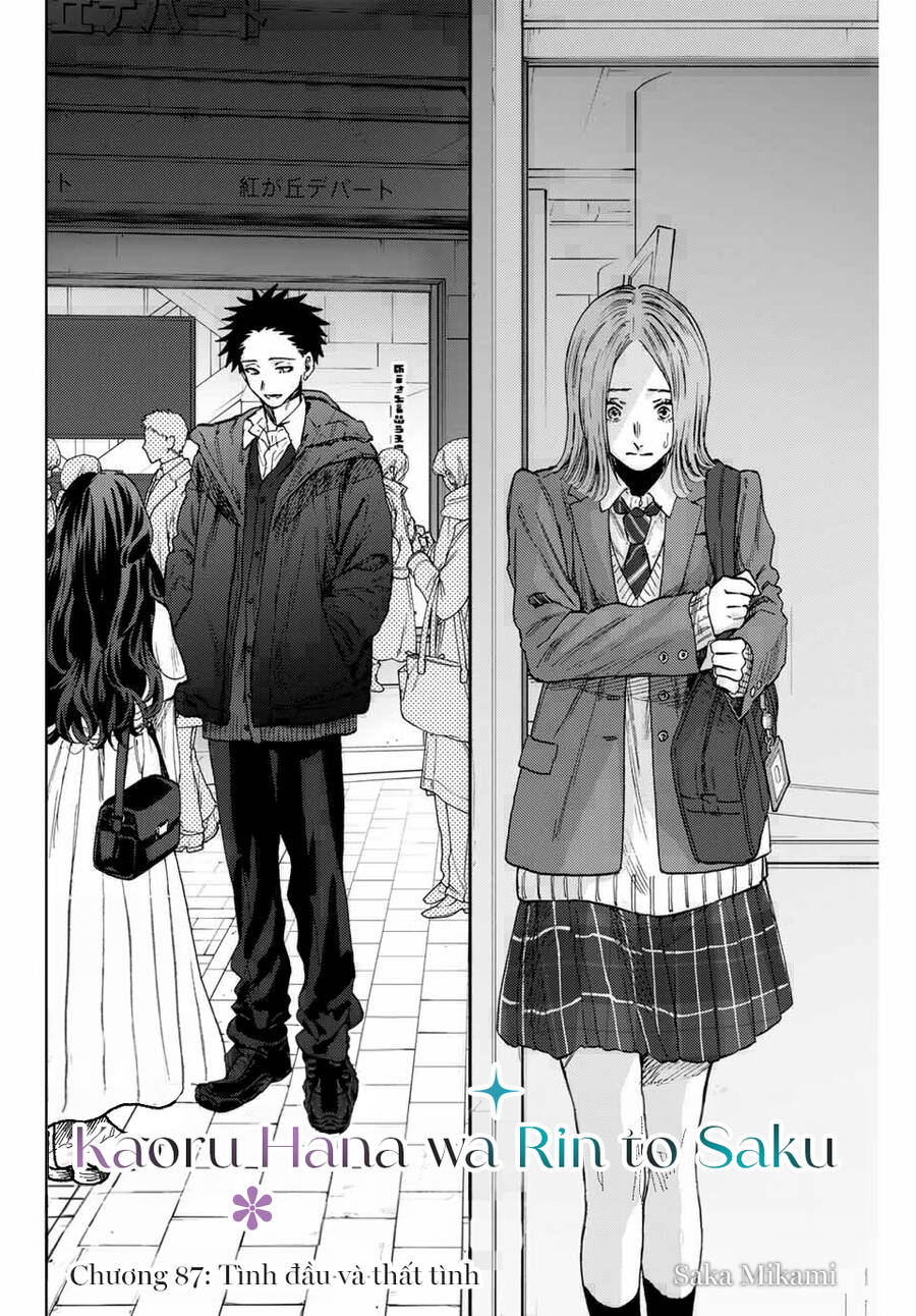 Kaoru Hana Wa Rin To Saku Chapter 87 - Trang 2
