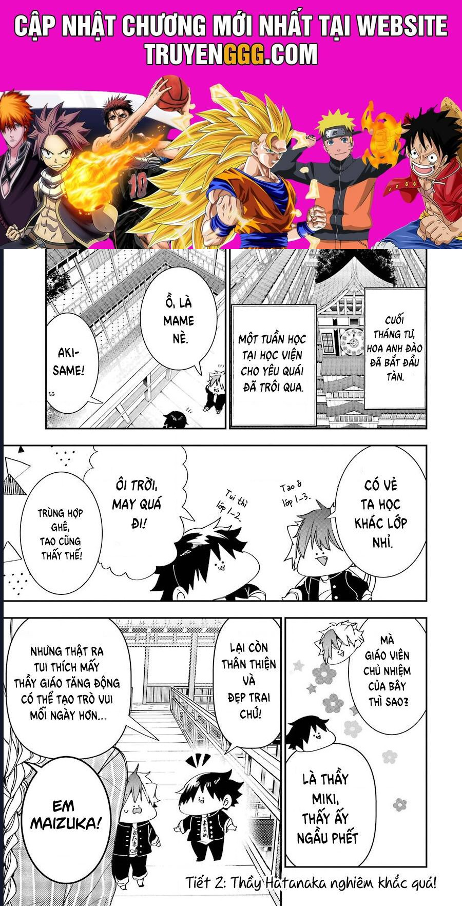 Youkai Gakkou No Seito Hajimemashita! Chapter 2 - Trang 2