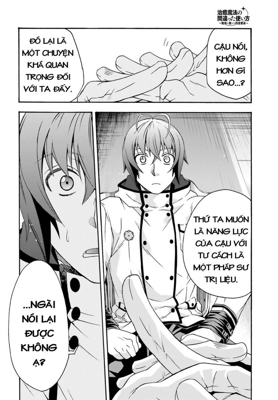 Chiyu Mahou No Machigatta Tsukaikata ~Senjou Wo Kakeru Kaifuku Youin Chapter 47 - Trang 2