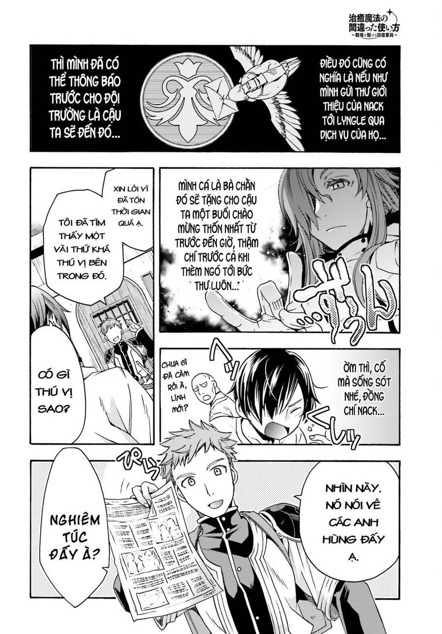 Chiyu Mahou No Machigatta Tsukaikata ~Senjou Wo Kakeru Kaifuku Youin Chapter 46 - Trang 2