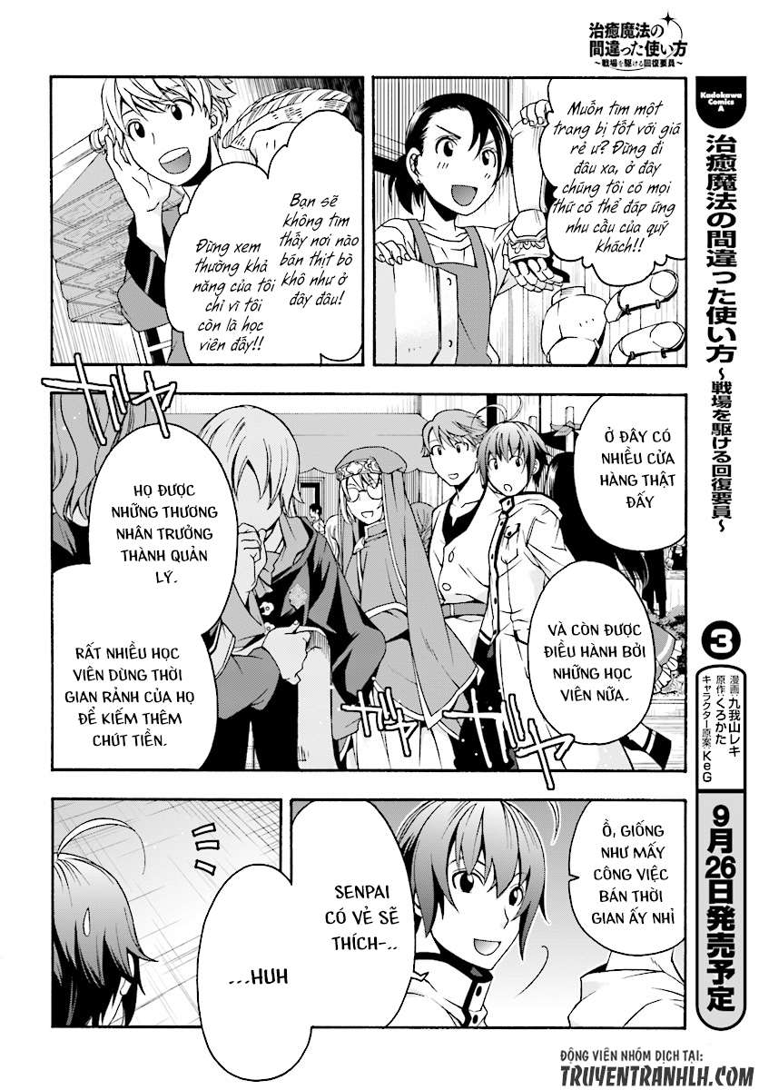 Chiyu Mahou No Machigatta Tsukaikata ~Senjou Wo Kakeru Kaifuku Youin Chapter 17 - Trang 2