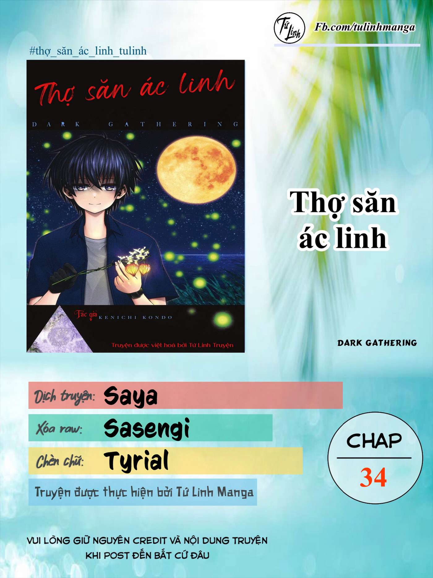 Thợ Săn Ác Linh – Dark Gathering Chapter 34 - Trang 2