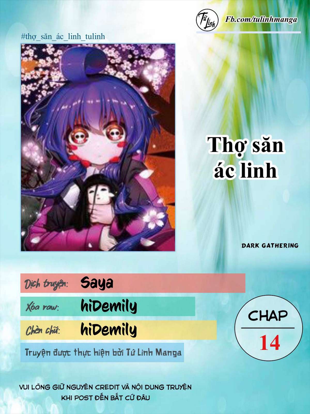 Thợ Săn Ác Linh – Dark Gathering Chapter 14 - Trang 2